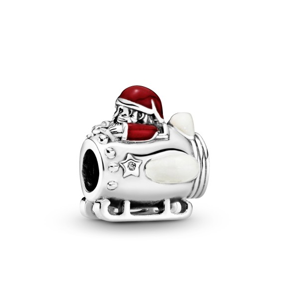 PANDORA Charm en plata de ley Santa en el Espacio