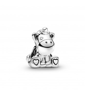 PANDORA Charm Unicornio en plata de primera ley