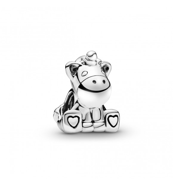 PANDORA Charm Unicornio en plata de primera ley