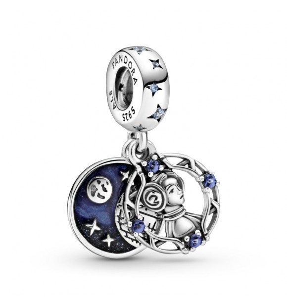 PANDORA Charm colgante en plata de ley Princesa Leia de Star Wars Pandora Star Wars Leia Organa sterling