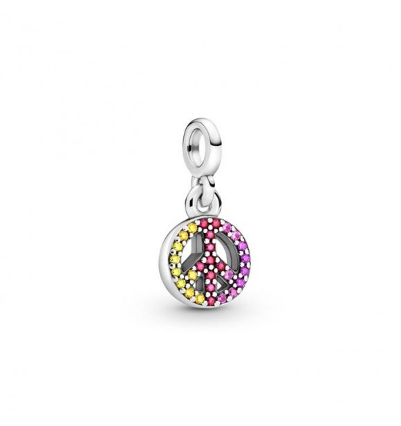 799424C01-Charm Colgante en plata de ley Mi Paz