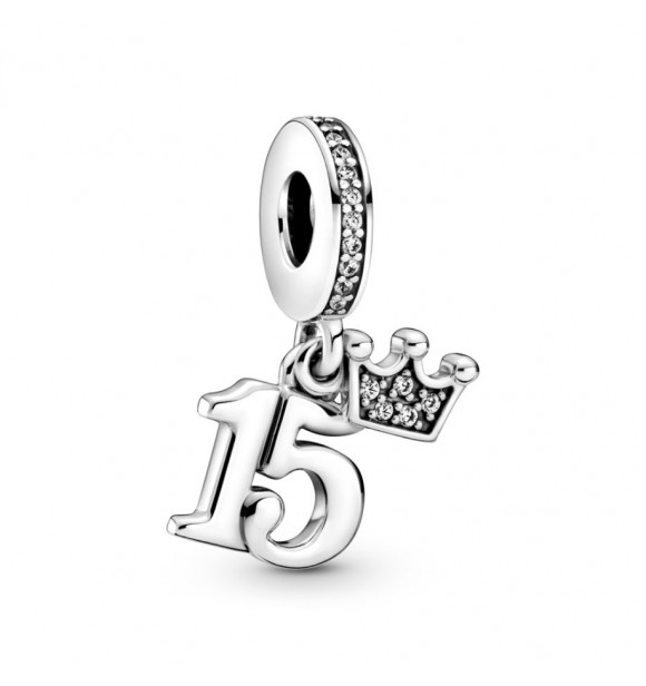 799540C01-Charm Colgante en plata de ley 15 Cumpleaños