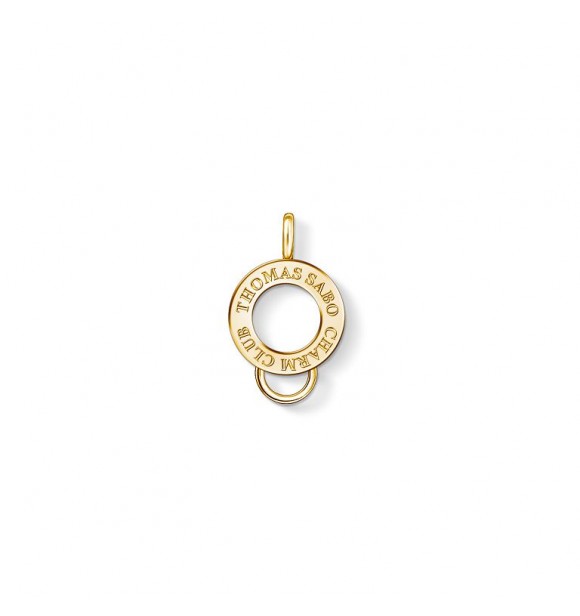 Thomas Sabo carrier 925 Sterling silver, gold plated yellow gold yellow gold-coloured