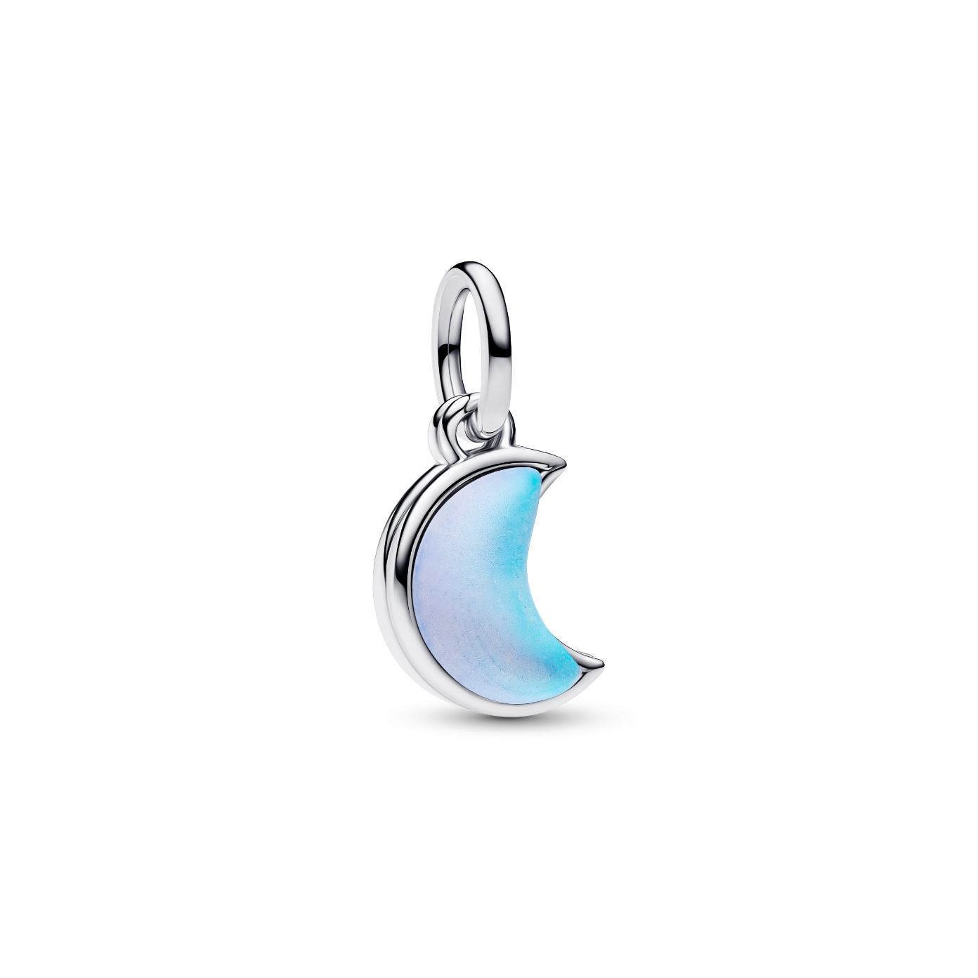 794272C01 Moon sterling silver double dangle with moonstone iridescent ...