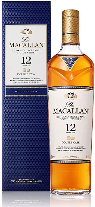 MACALLAN 12 YO DOUBLE CASK 40º 0,7 Litros